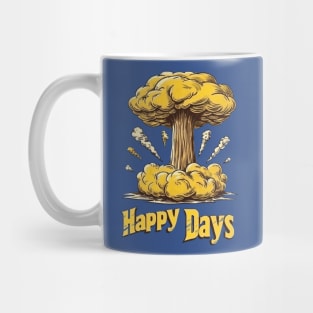 Happy Days Mushroom Cloud Mug